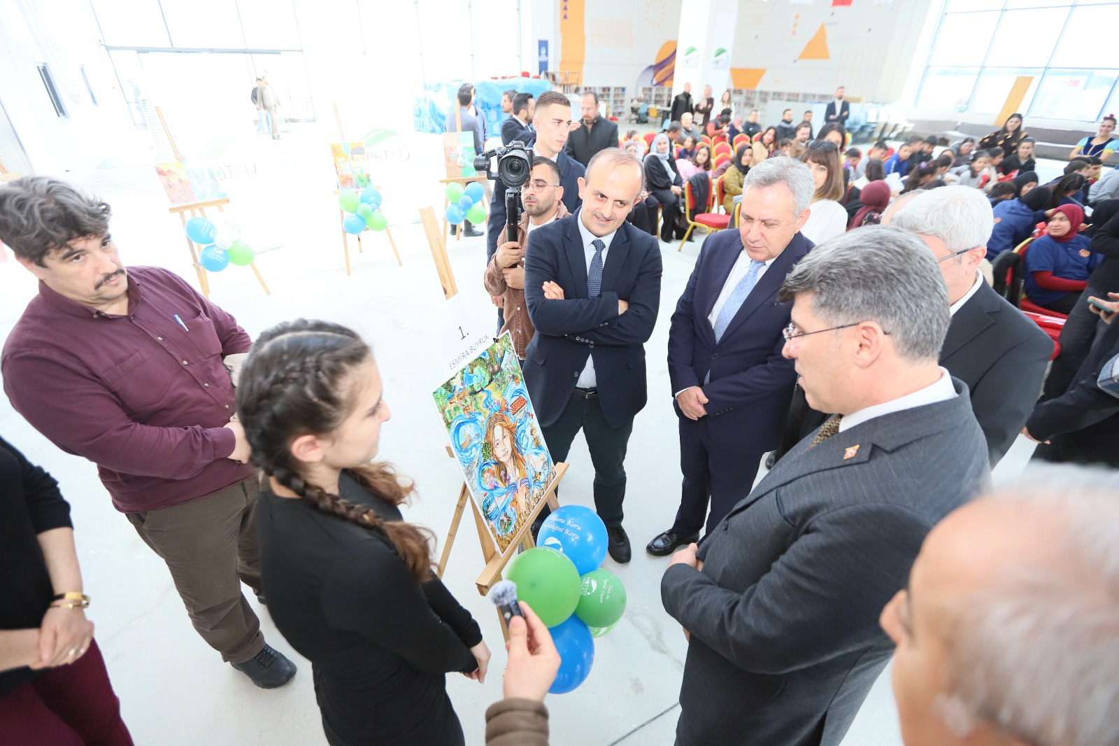 Tuallerde su farkındalığını anlattılar