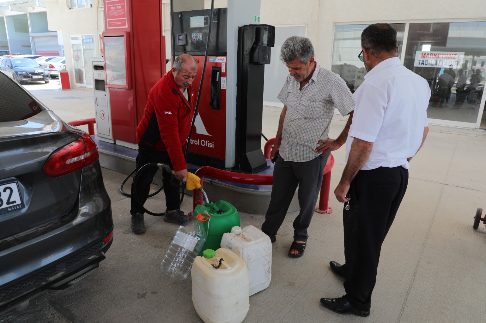 HBB çiftçilere mazot desteği sağladı.