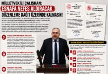 Çalışkan Esnafın Taleplerini Dile Getirdi