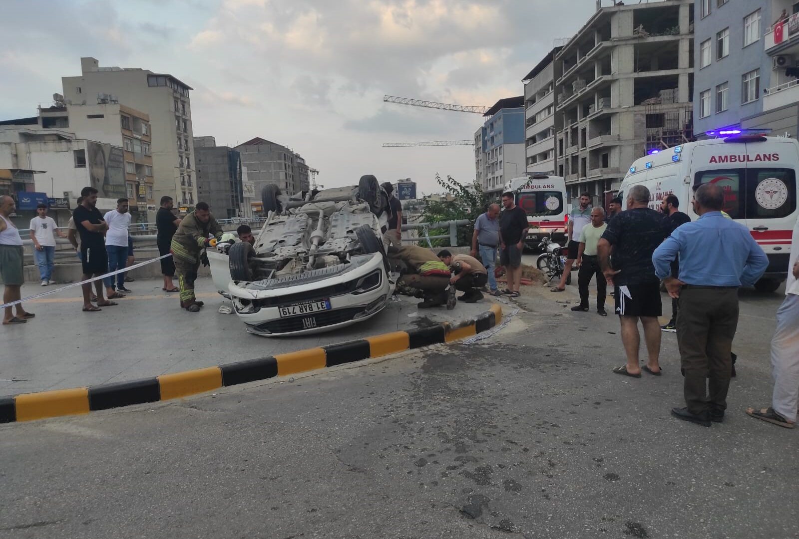 Takla Atan Otomobilde 2 Kişi Öldü