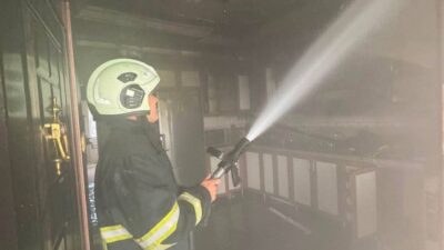 ARSUZ’DA EV YANGINI