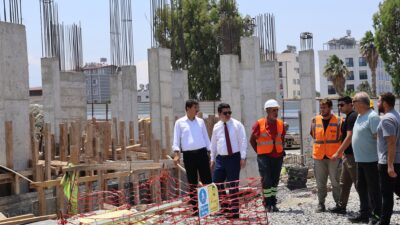 ARSUZ’DA ANAOKULU İNŞAATLARINDA ÇALIŞMALAR SÜRÜYOR