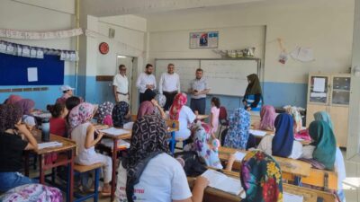 ALTINÖZÜ’NDE ÇOCUKLARDAN KURAN KURSUNA YOĞUN İLGİ