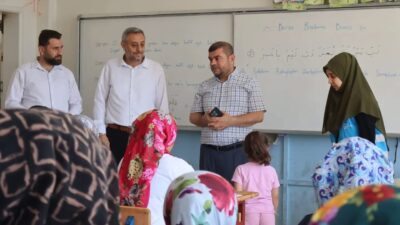 ALTINÖZÜ’NDE ÇOCUKLARDAN KURAN KURSUNA YOĞUN İLGİ