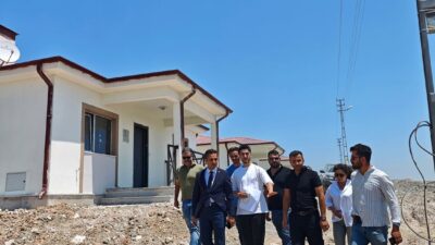BALLIÖZ MAHALLESİ’NDE KÖY KONUTLARINCA ÇALIŞMALAR SÜRÜYOR