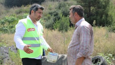 HATAY BÜYÜKŞEHİR BELEDİYESİ, HAŞERELERE KARŞI VATANDAŞLARI BİLİNÇLENDİRİYOR