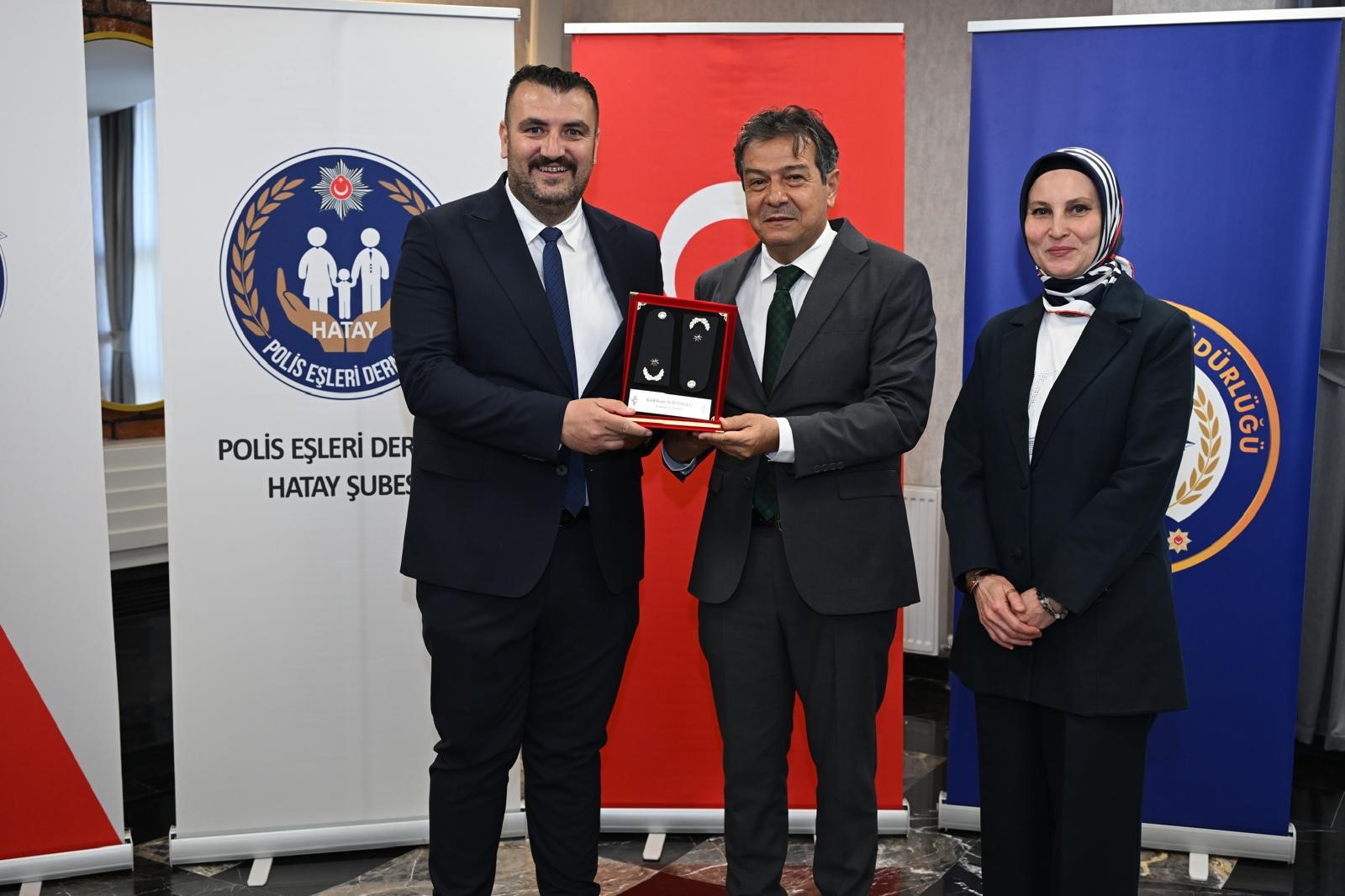 Hatay Emniyeti’nde Rütbe Töreni
