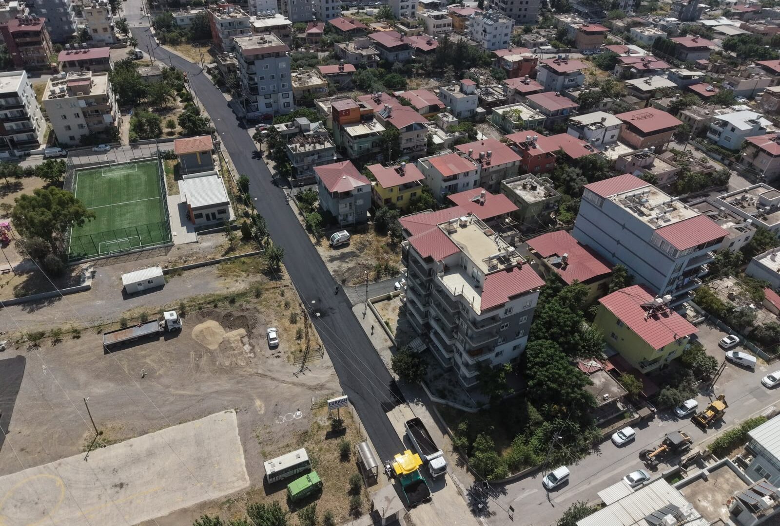 İskenderun’da 111 Kilometre Yol Yapıldı