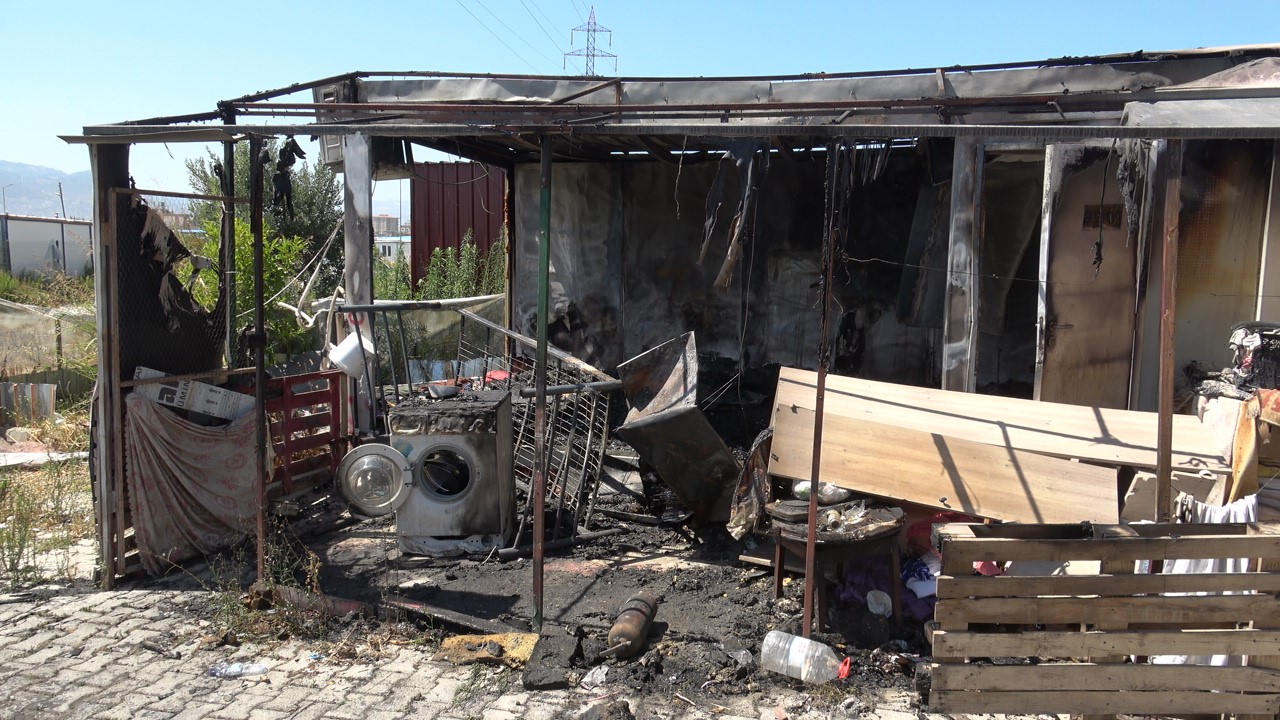 Antakya’da Yangın Meydana Geldi