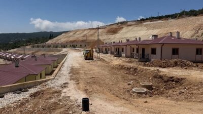 ŞENKÖY’DE AFET KONUTLARI TAMAMLANMA AŞAMASINA GELDİ