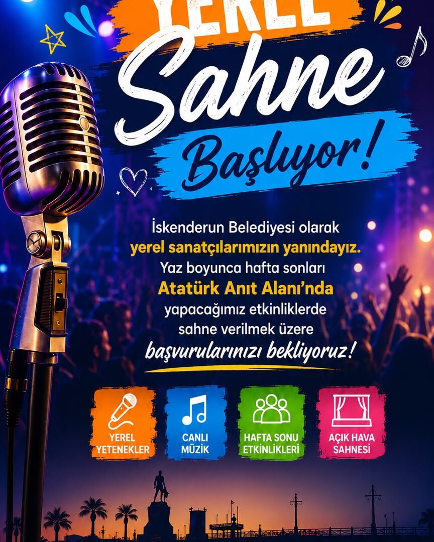 İskenderun Belediyesinden  etkinlik