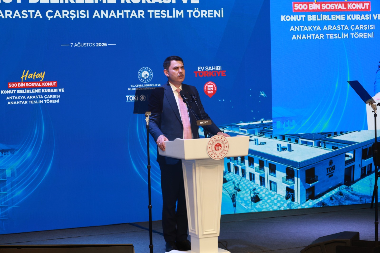 Bakan Kurum’dan  Hatay’da yoğun mesai