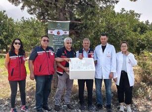Hatay’da 57 bin adet faydalı böcek doğaya salındı