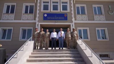 İSKENDERUN’DA CEBİKE JANDARMA KARAKOLUNUN YAPIMINDA SONA GELİNDİ