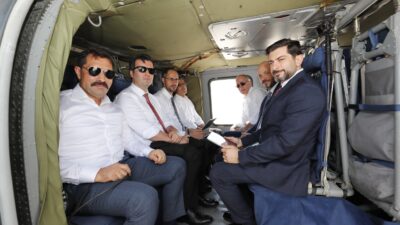 HATAY’DA İHYA VE İNŞA ÇALIŞMALARI HAVADAN İNCELENDİ