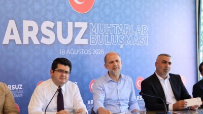 ARSUZ’DA MUHTARLAR BULUŞMASINDA MAHALLELERİN SORUNLARI DEĞERLENDİRİLDİ