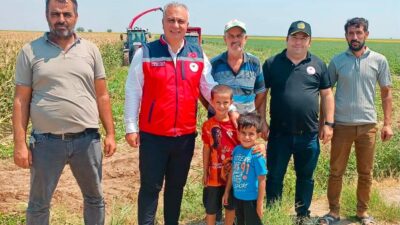 HATAY’DA SİLAJLIK MISIR HASADI BAŞLADI