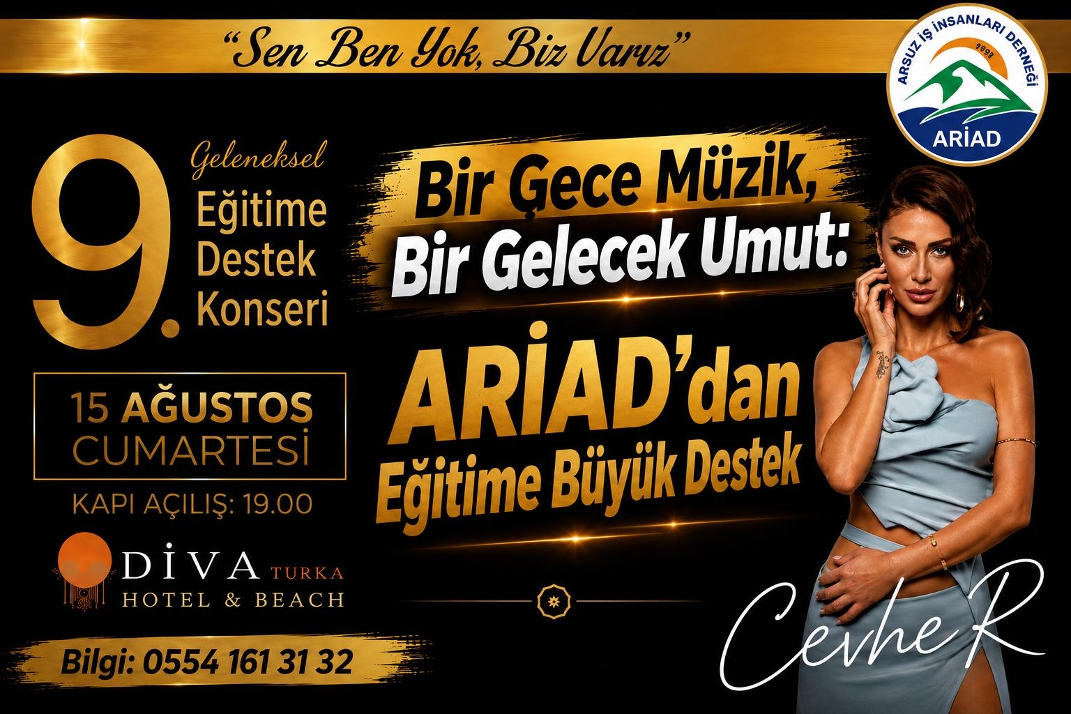 ARİAD’dan Eğitime  Destek konseri