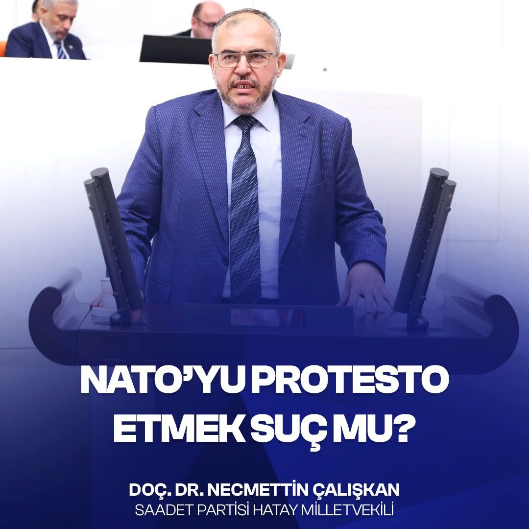 “NATO’yu Protesto Etmek Suç değil