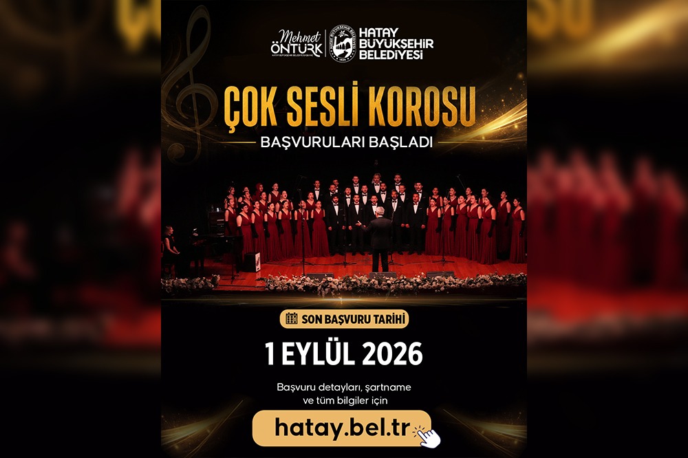Çok Sesli Koro  başvuruları başladı.