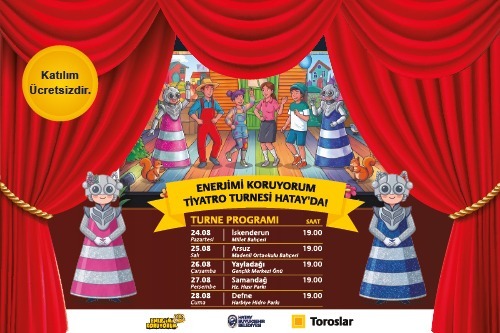 “Enerjimi Koruyorum ” Tiyatrosu Hatay’da