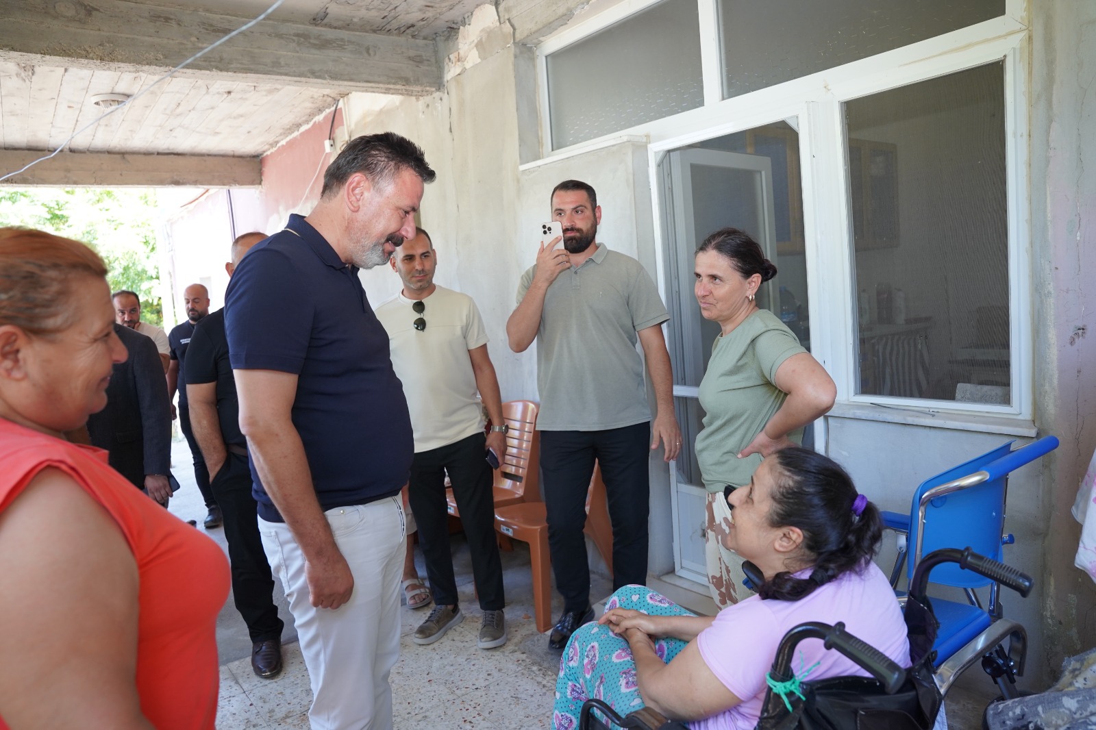 Başkan Üstün’den  engelli kadına destek