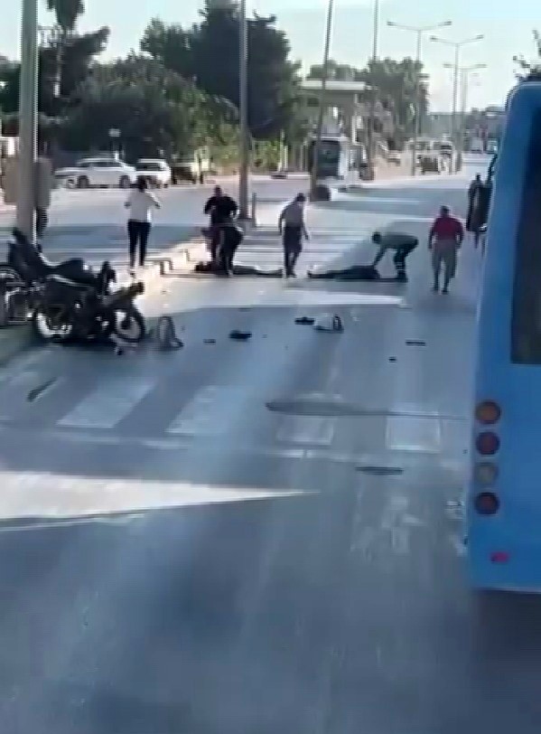 72 yaşındaki   motosiklet sürücüsü öldü