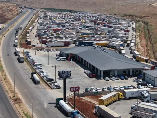 Çilvegözü TIR parkı, hizmete açıldı.