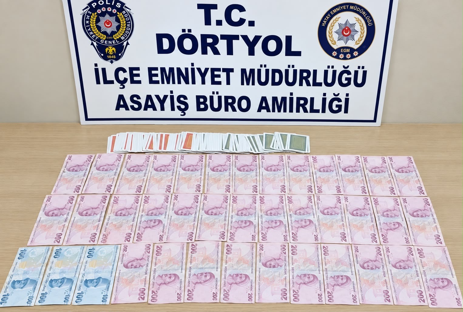 İş yerinde Kumara   58 bin  TL para cezası