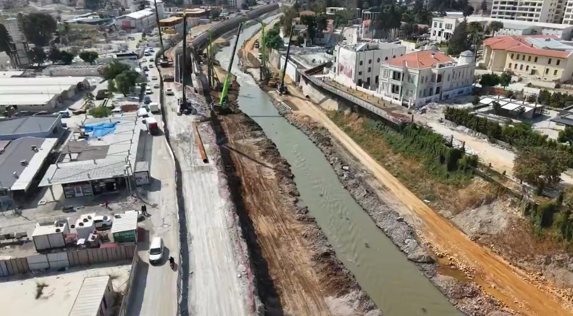 Masatlı Ata Köprüsü’ inşaatını inceledi