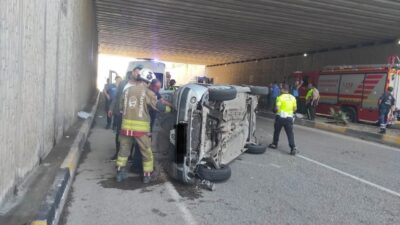 İSKENDERUN’DA TRAFİK KAZASI: 2 YARALI