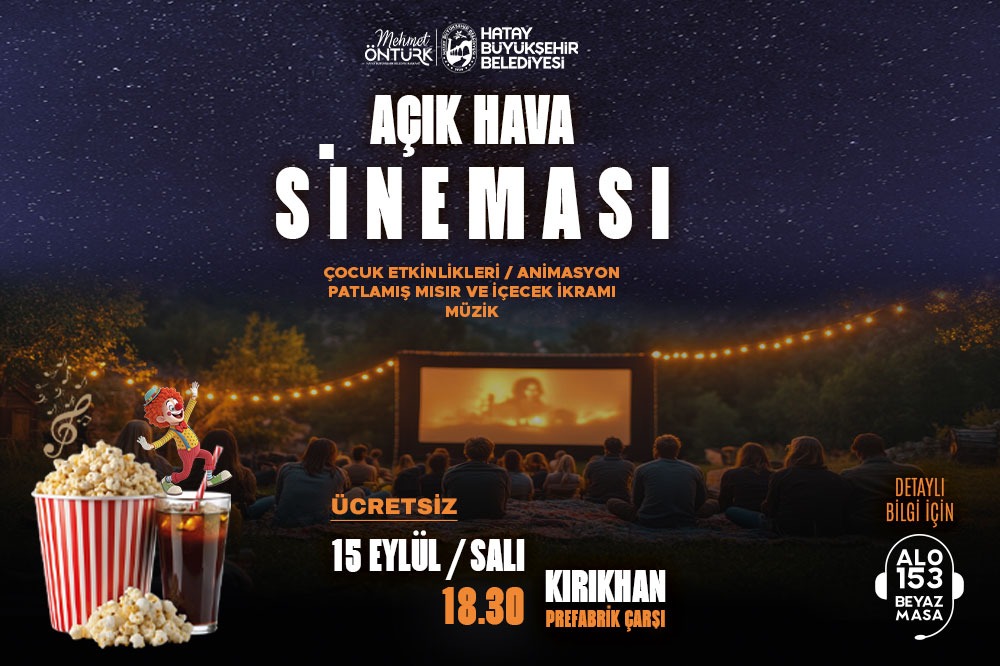 HBB’den “açık hava sinema” etkinliği