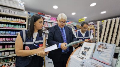 HATAY’DA KIRTASİYE ÜRÜNLERİNE YÖNELİK DENETİMLER SÜRÜYOR