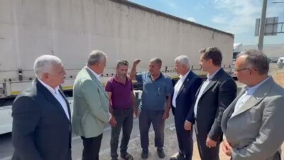 yeni parti heyeti şöför dinledi