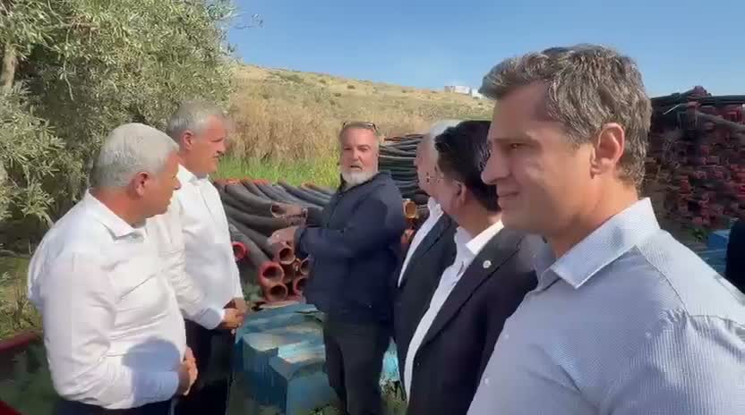 YENİ Parti heyeti, Reyhanlı Barajı’nda
