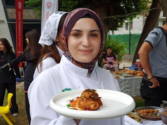 Gastronomi öğrencileri, hünerlerini sergiledi