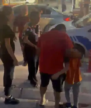 Kaybolan 2 çocuğu polis  buldu