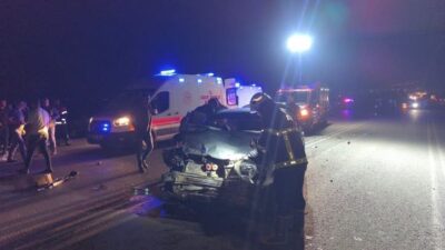 HATAY’DA TRAFİK KAZASI: 5 YARALI