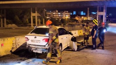 İSKENDERUN’DA TRAFİK KAZASI: 1 YARALI