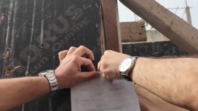 İSKENDERUN’DA GÜVENLİK ÖNLEMİ ALMAYAN İNŞAATLAR MÜHÜRLENDİ