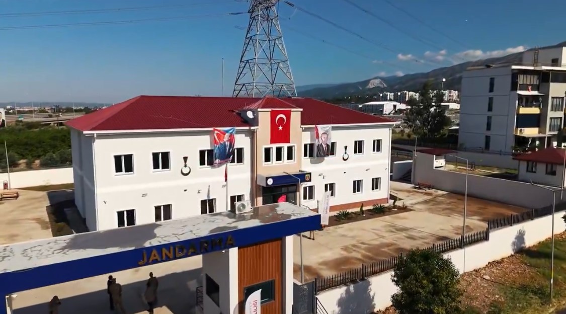 Çağlalık Jandarma Karakolu  hizmete girdi