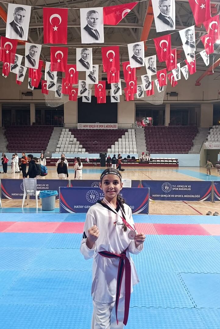 Derin Damla Uçar, 2.kez Hatay ikincisi