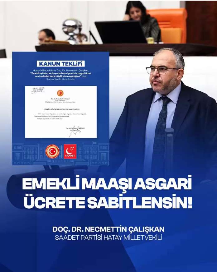 “En Düşük Emekli Maaşı Asgari Ücrete Sabitlensin” 