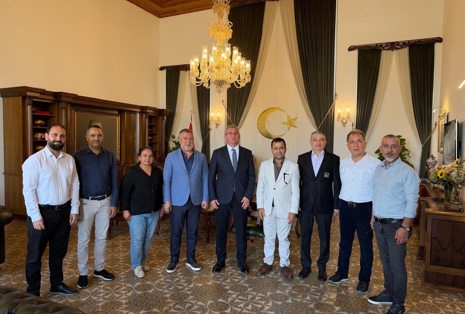 İGC Yönetimi Kaymakam Önder’i ziyaret etti