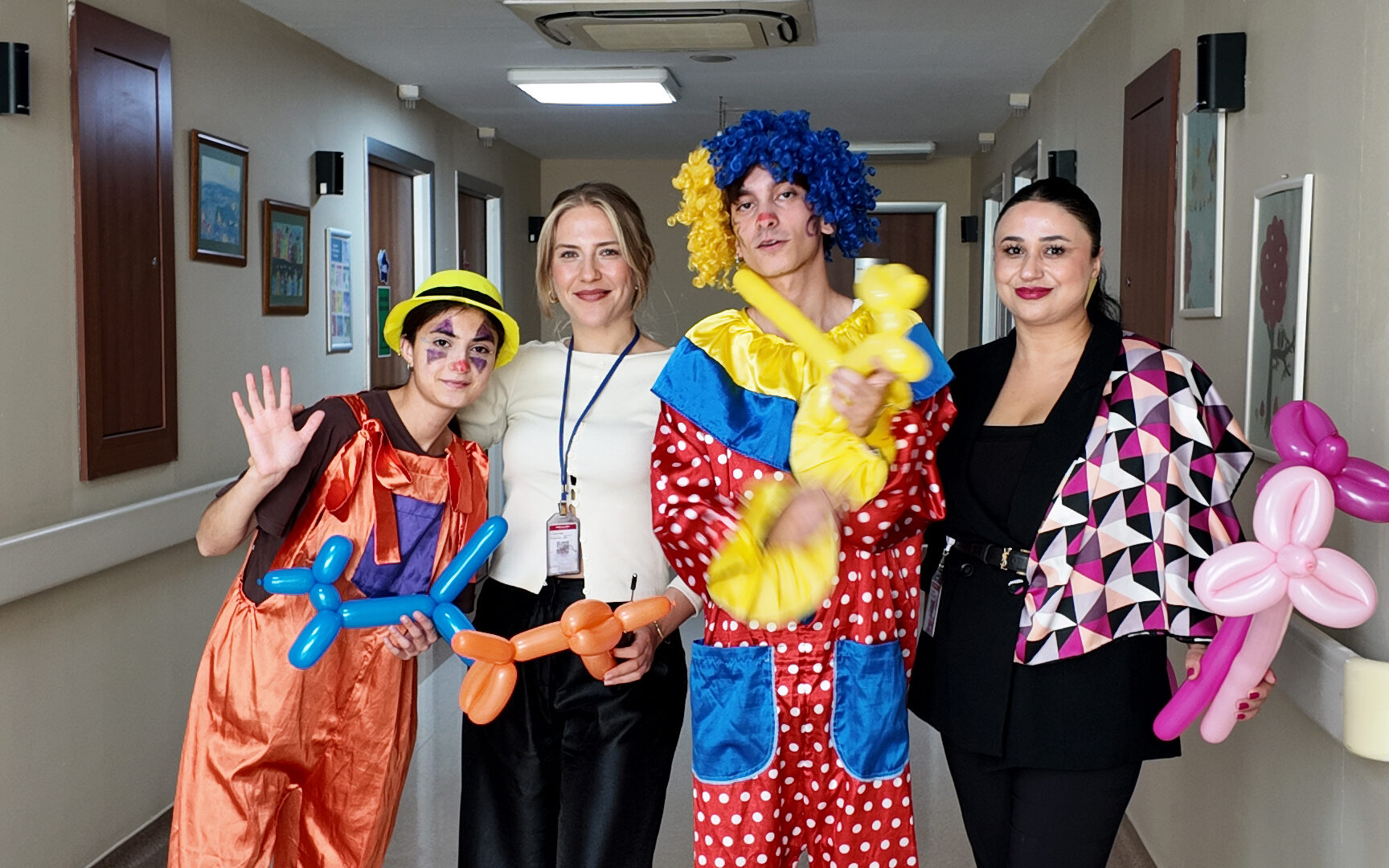 Palmiye Hastanesi’nde balon şenliği