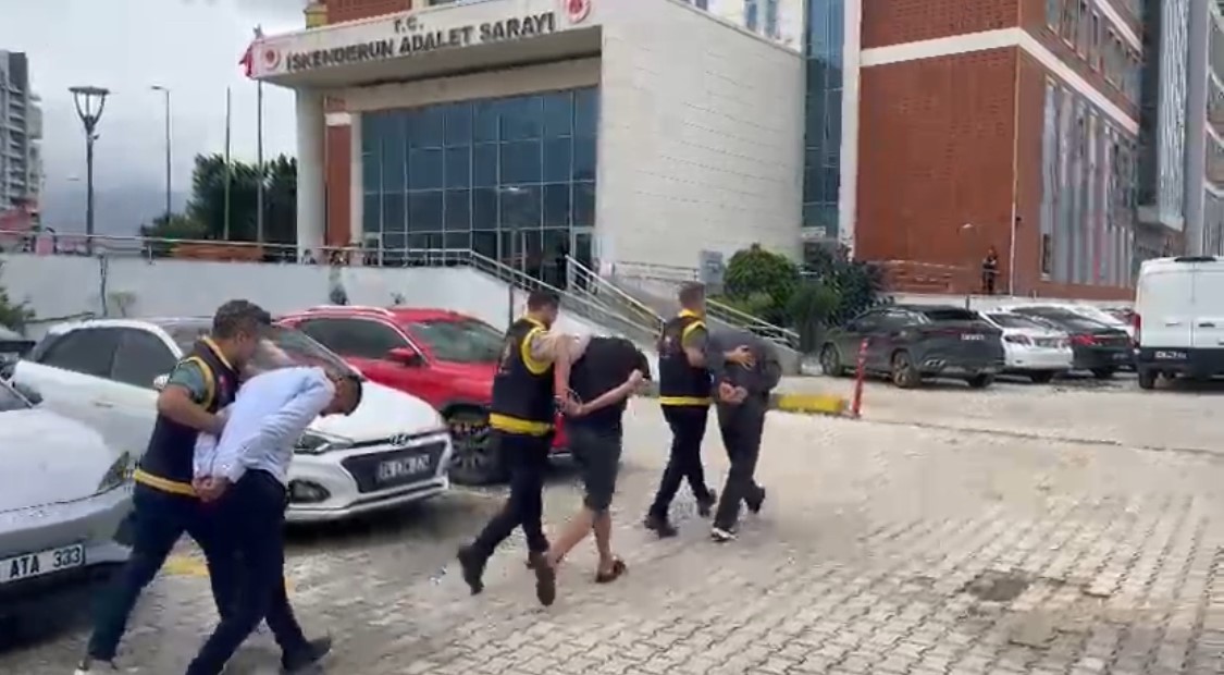 İskenderun’da yakalanan 2 şüpheli tutuklandı